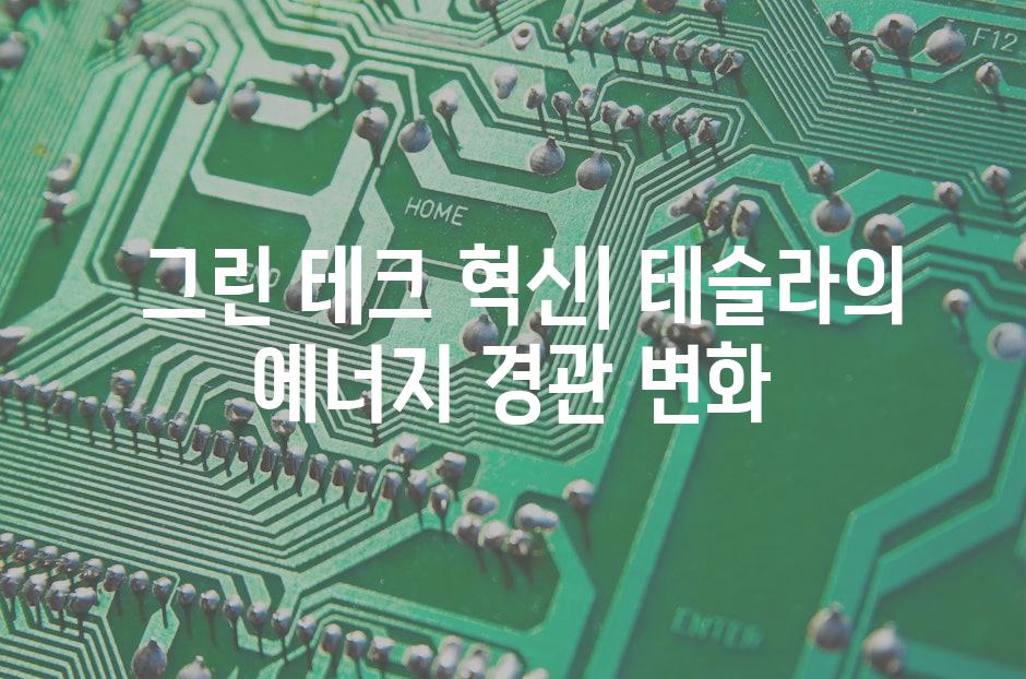 미래를 밝히는 혁명| 테슬라 태양광의 힘