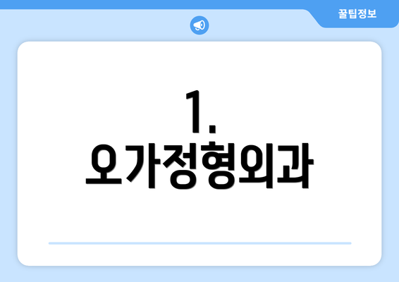 1. 오가정형외과